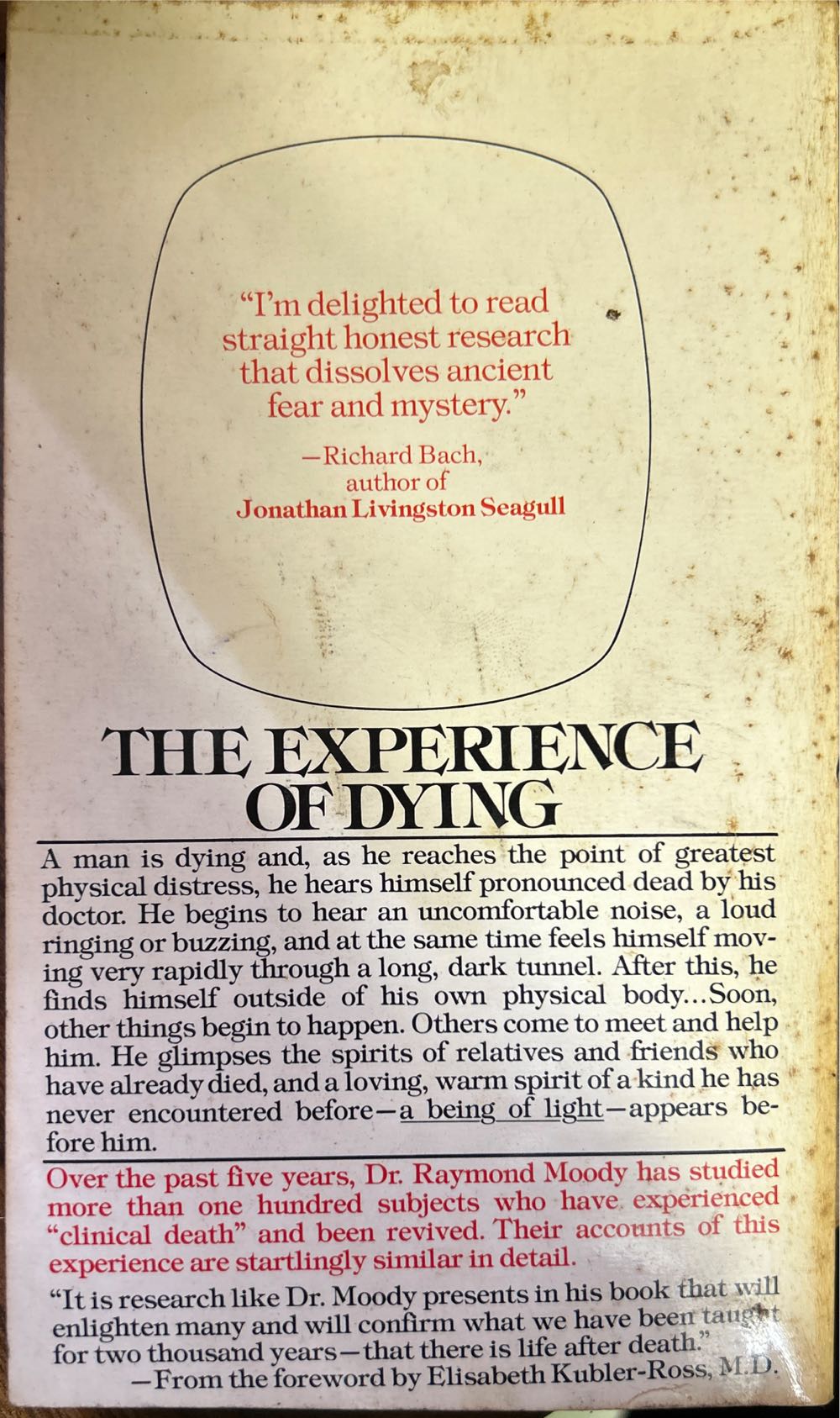 Life After Life - Raymond A. Moody Jr. (A Bantam Book - Paperback) book collectible [Barcode 9780553100808] - Main Image 2