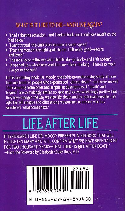 Life After Life - M.D. Raymond A. Moody Jnr (Bantam Books - Paperback) book collectible - Main Image 2
