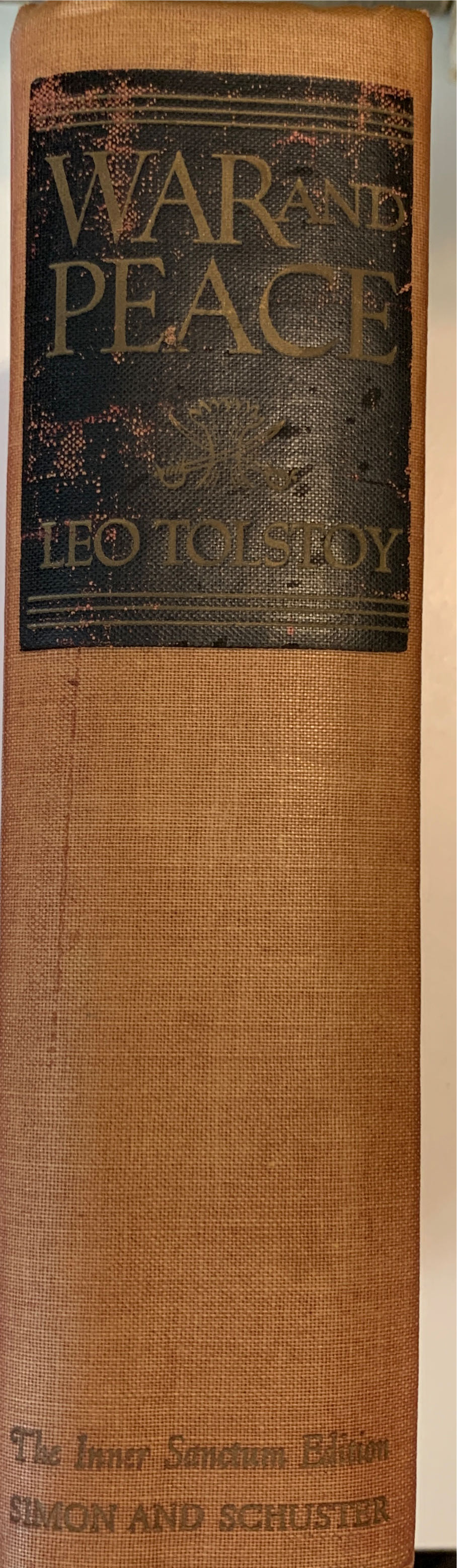 War And Peace - Leo Tolstoy (Simon and Schuster - Hardcover) book collectible - Main Image 4