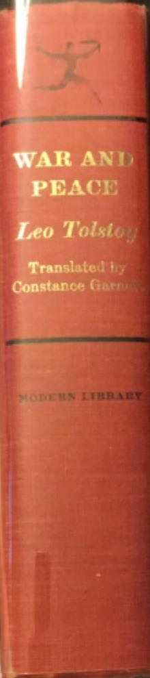 War And Peace - Leo Tolstoy (The Modern Library - Hardcover) book collectible - Main Image 2