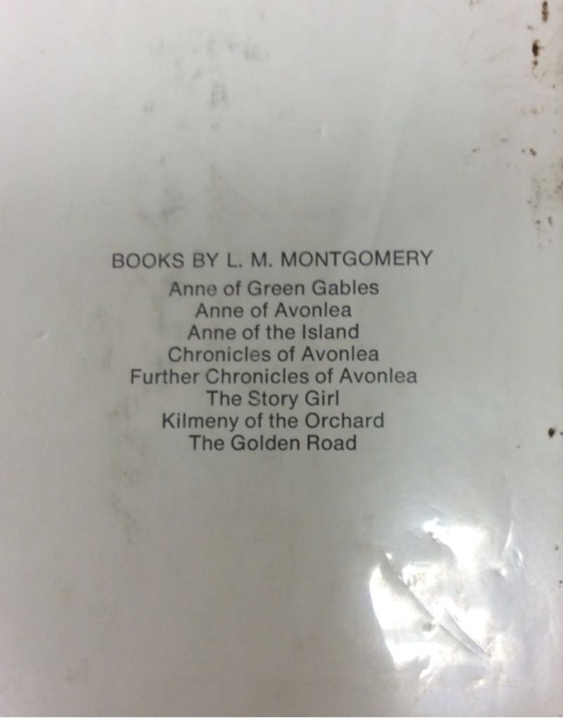Kilmeny of the Orchard - M. Montgomery book collectible [Barcode 9780770001032] - Main Image 2