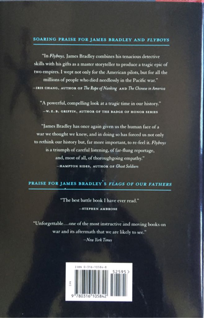 Flyboys - James Bradley (Little, Brown & Company - Hardcover) book collectible [Barcode 9780316105842] - Main Image 2