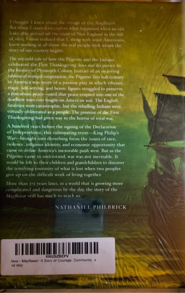 Mayflower - Nathaniel Philbrick (Penguin Group - Trade Paperback) book collectible [Barcode 9780739475775] - Main Image 2