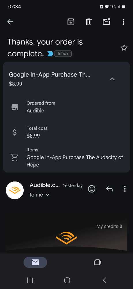 The Audacity Of Hope - Barack Obama (Audible - Audiobook) book collectible [Barcode 9781847673503] - Main Image 2