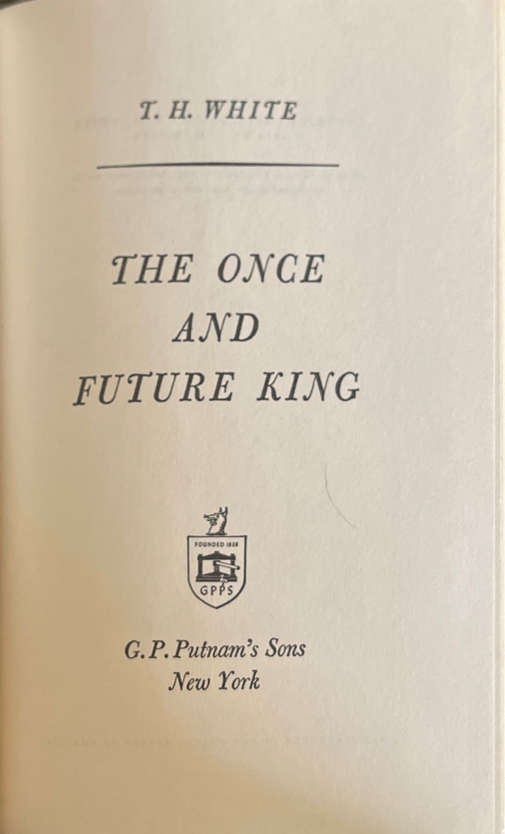 The Once and Future King - T. H. White (G. P.  Putnam’s Sons - Hardcover) book collectible - Main Image 2