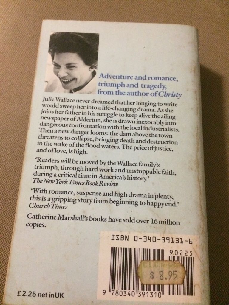 Julie - Catherine Marshall (Hodder Faith - Paperback) book collectible [Barcode 9780340391310] - Main Image 2