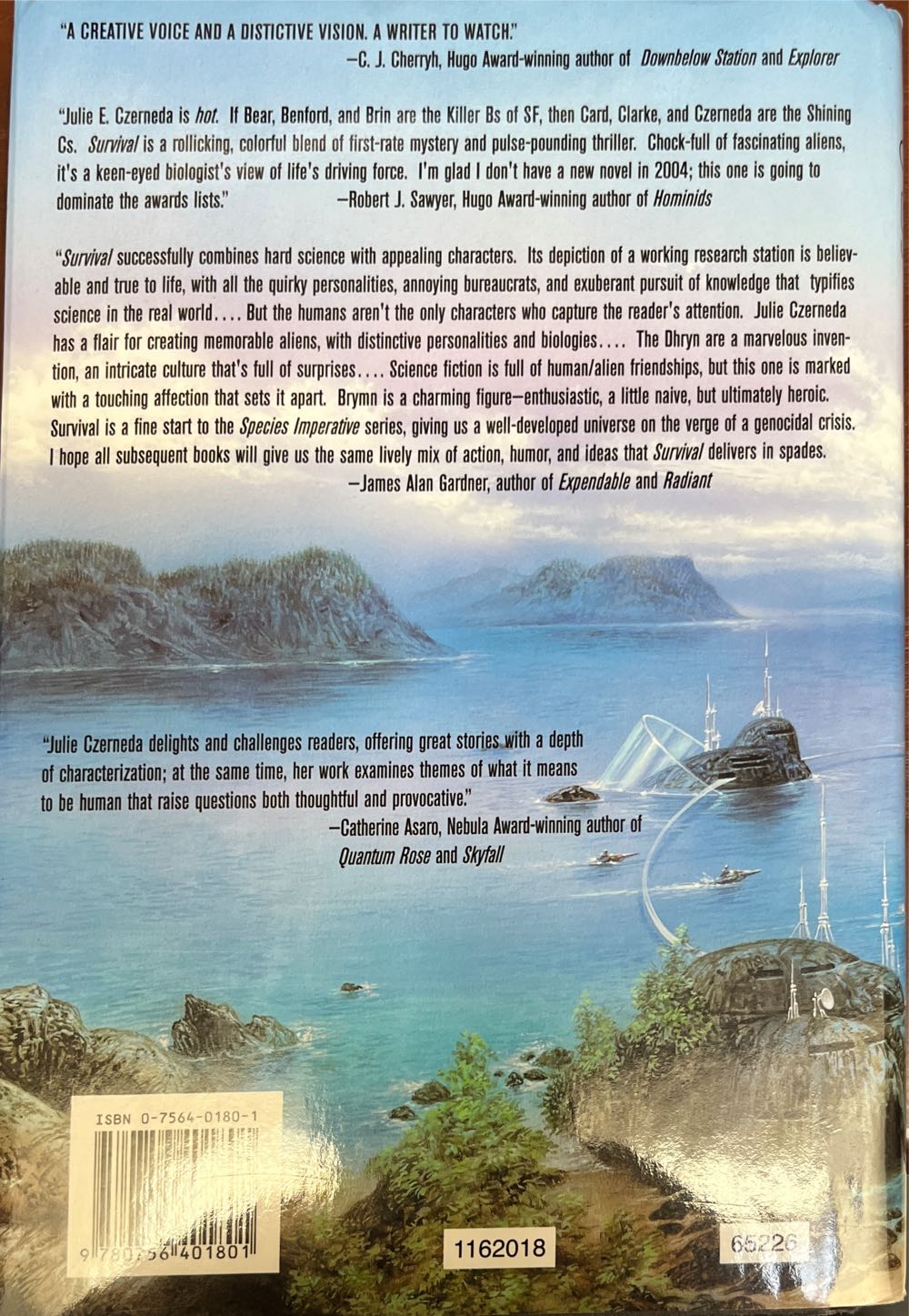 Survival - Julie E. Czerneda (DAW - Hardcover) book collectible [Barcode 9780756401801] - Main Image 2