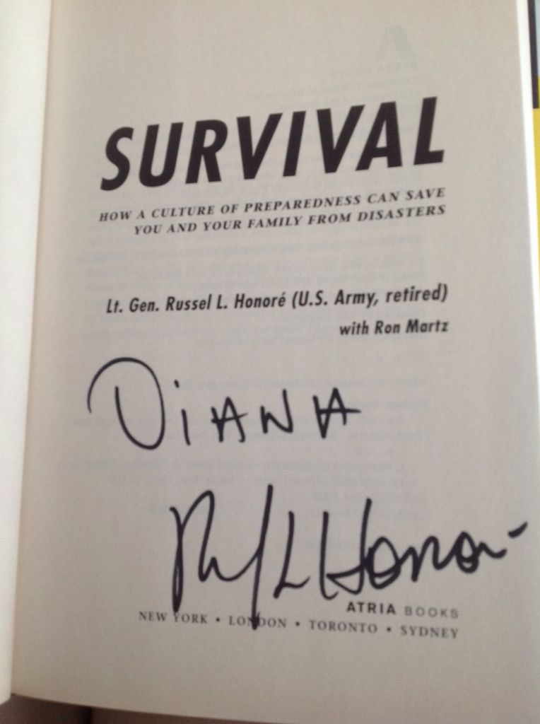 Survival: How a culture of Preparedness Can Save You - Lt. Gen Russel L. Honore (Atria Books - Hardcover) book collectible [Barcode 9781416599005] - Main Image 2