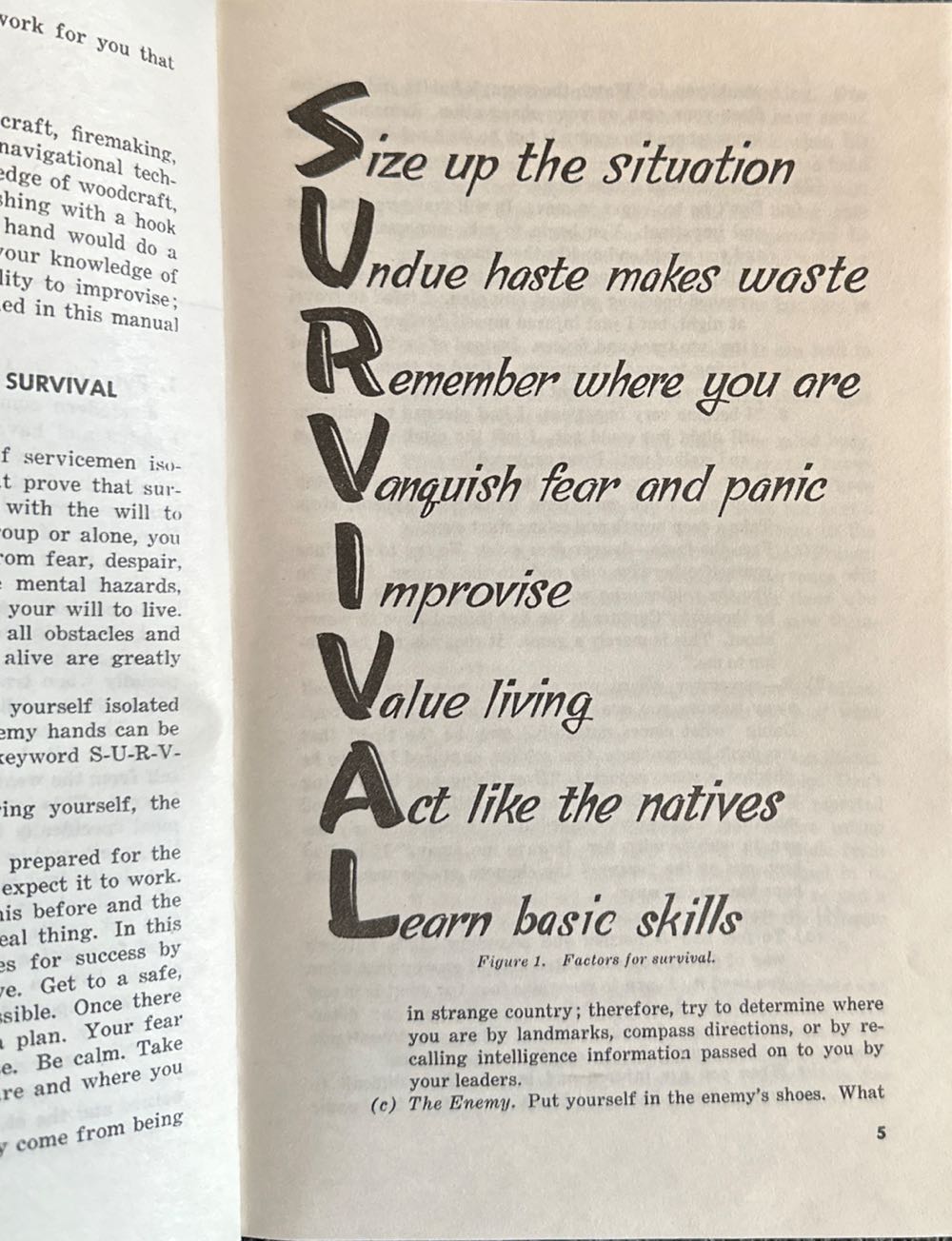 Survival - Department Of The Army (Us Government Printing Office - Paperback) book collectible - Main Image 3
