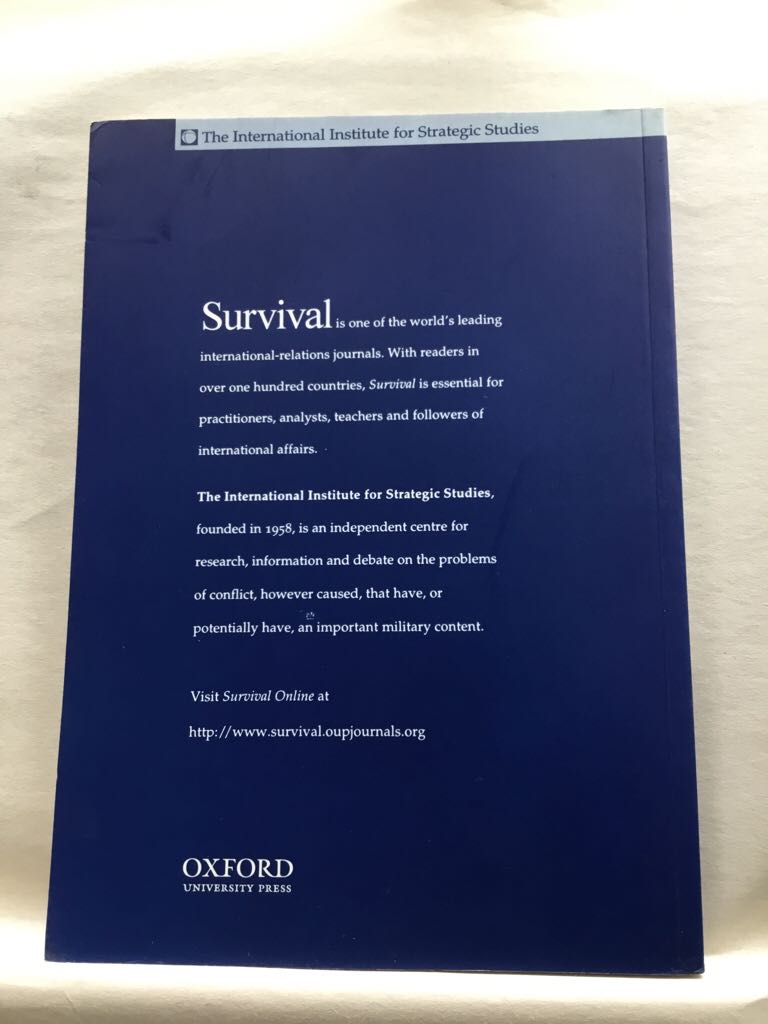 Survival - The International (Oxford University Press) book collectible - Main Image 2