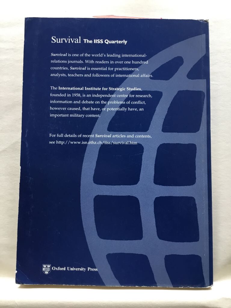 Survival - The International (Oxford University Press) book collectible - Main Image 2