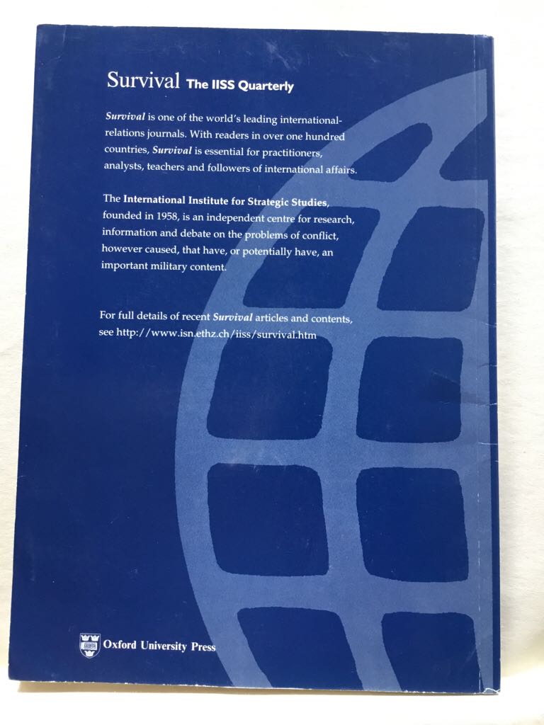 Survival - The International (Oxford University Press) book collectible - Main Image 2