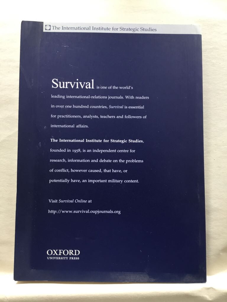 Survival - The International (Oxford University Press) book collectible - Main Image 2
