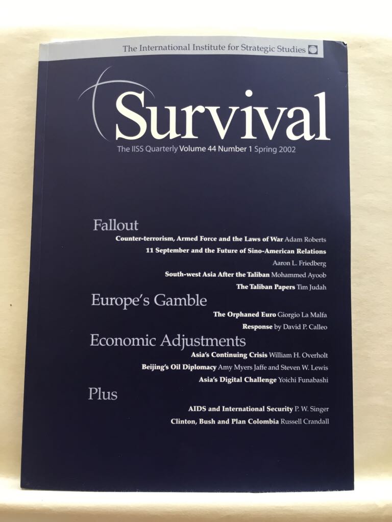 Survival - The International (Oxford University Press) book collectible - Main Image 1