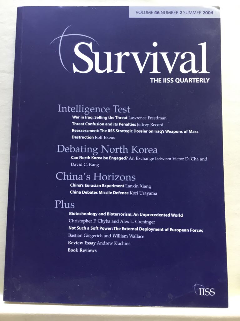 Survival - The International (Oxford University Press) book collectible - Main Image 1