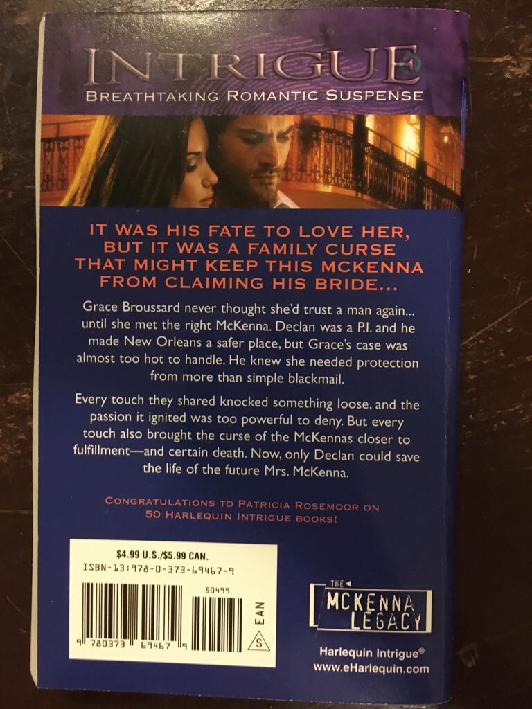 Saving Grace - Patricia Rosemoor (A Harlequin Romance) book collectible [Barcode 9780373694679] - Main Image 2