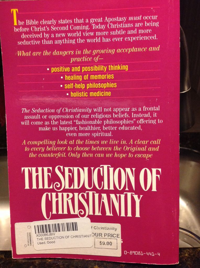 The Seduction Of Christianity: Spiritual Discernment In The Last Days - Dave Hunt (Harvest House Publishers - Paperback) book collectible [Barcode 0890814414] - Main Image 2