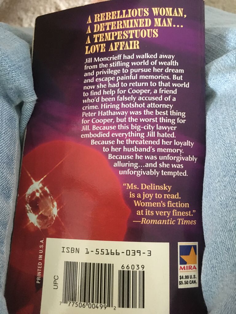 Through My Eyes - Barbara Delinsky book collectible [Barcode 9781551660394] - Main Image 2