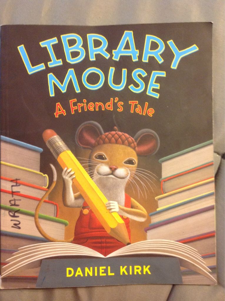 Library Mouse - Daniel Kirk book collectible - Main Image 1