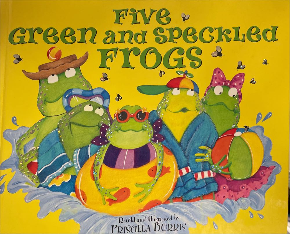 Five Green And Speckled Frogs - Scholastic (Ballantine Books) book collectible [Barcode 9780439354899] - Main Image 2