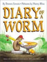Diary of a Worm - Doreen Cronin (HarperCollins - Hardcover) book collectible [Barcode 9780060001506] - Main Image 1