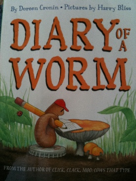 Diary Of A Worm - Doreen Cronin (Scholastic - Paperback) book collectible [Barcode 9780439692342] - Main Image 1