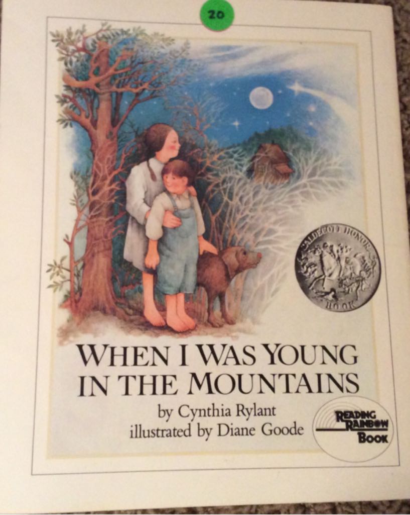 When I Was Young In The Mountains - Cynthia Rylant book collectible - Main Image 2