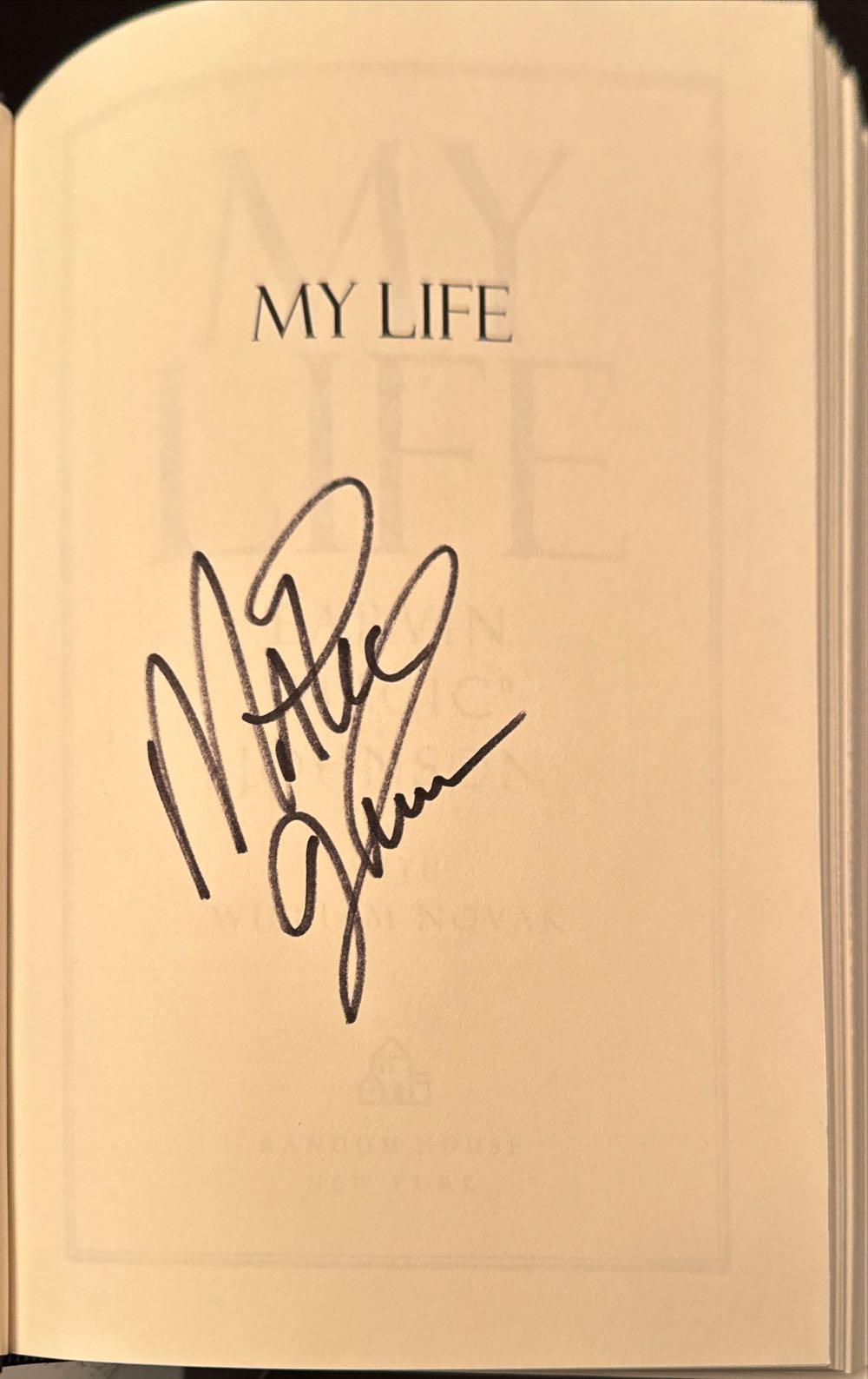 My Life - William Novak (Random House Inc - Hardcover) book collectible [Barcode 9780679415695] - Main Image 4