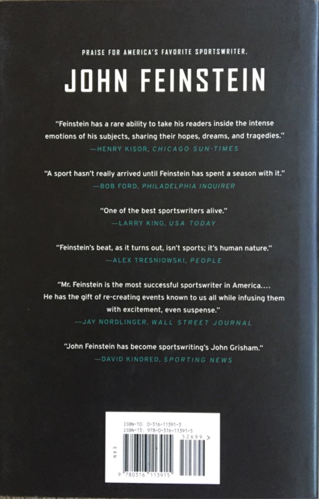 Living On The Black - John Feinstein (. - Hardcover) book collectible [Barcode 9780316113915] - Main Image 2