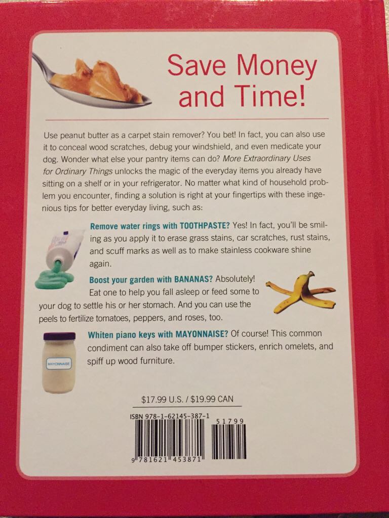 Extraordinary Uses For Ordinary Things - Don Ernest (Hardcover) book collectible [Barcode 9781621453871] - Main Image 2