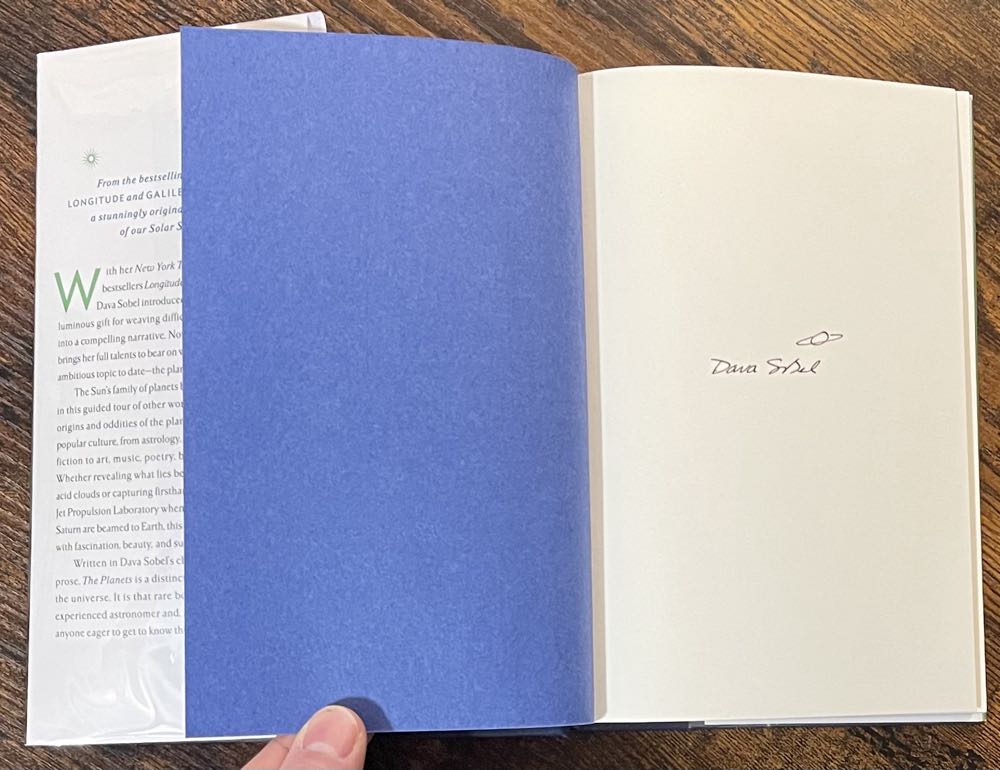 Planets, The - Dava Sobel (Penguin / Viking - Hardcover) book collectible [Barcode 9780670034468] - Main Image 4