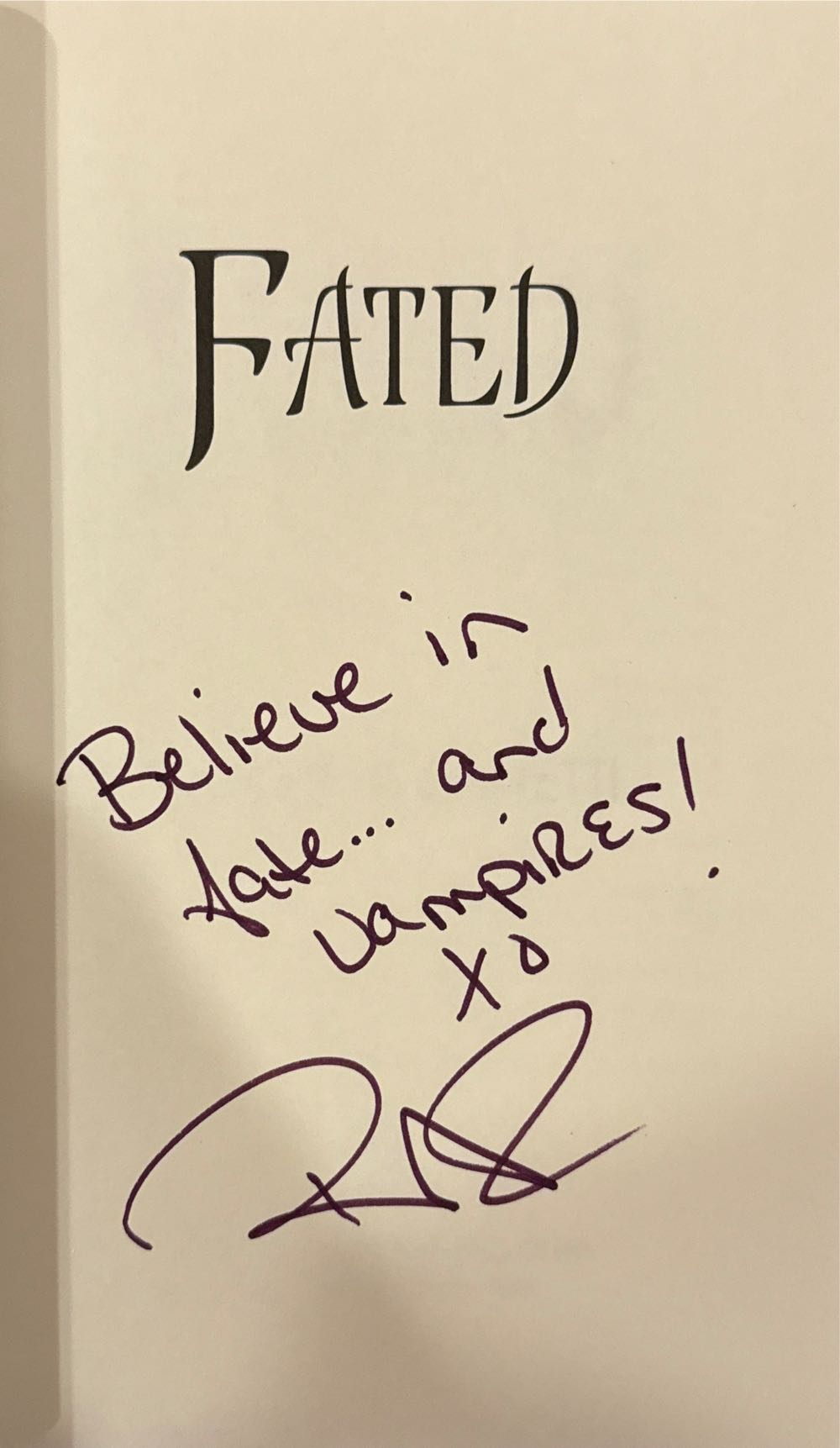 Fated - Rebecca Zanetti (Brava - Paperback) book collectible [Barcode 9780758259233] - Main Image 3