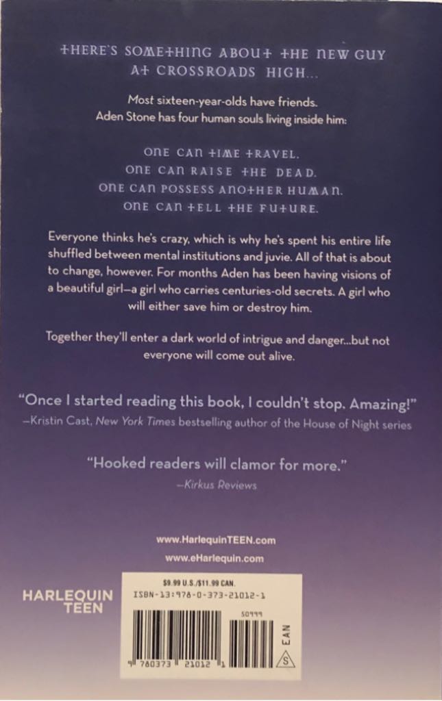 Intertwined - Gena Showalter (Harlequin Teen - Paperback) book collectible [Barcode 9780373210121] - Main Image 2