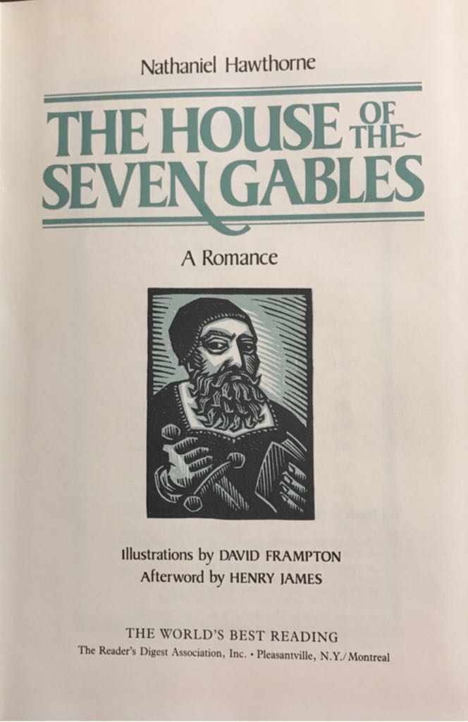 The House of the Seven Gables - Nathaniel Hawthorne (Reader’s Digest (1996) - Hardcover) book collectible [Barcode 9780895772190] - Main Image 2