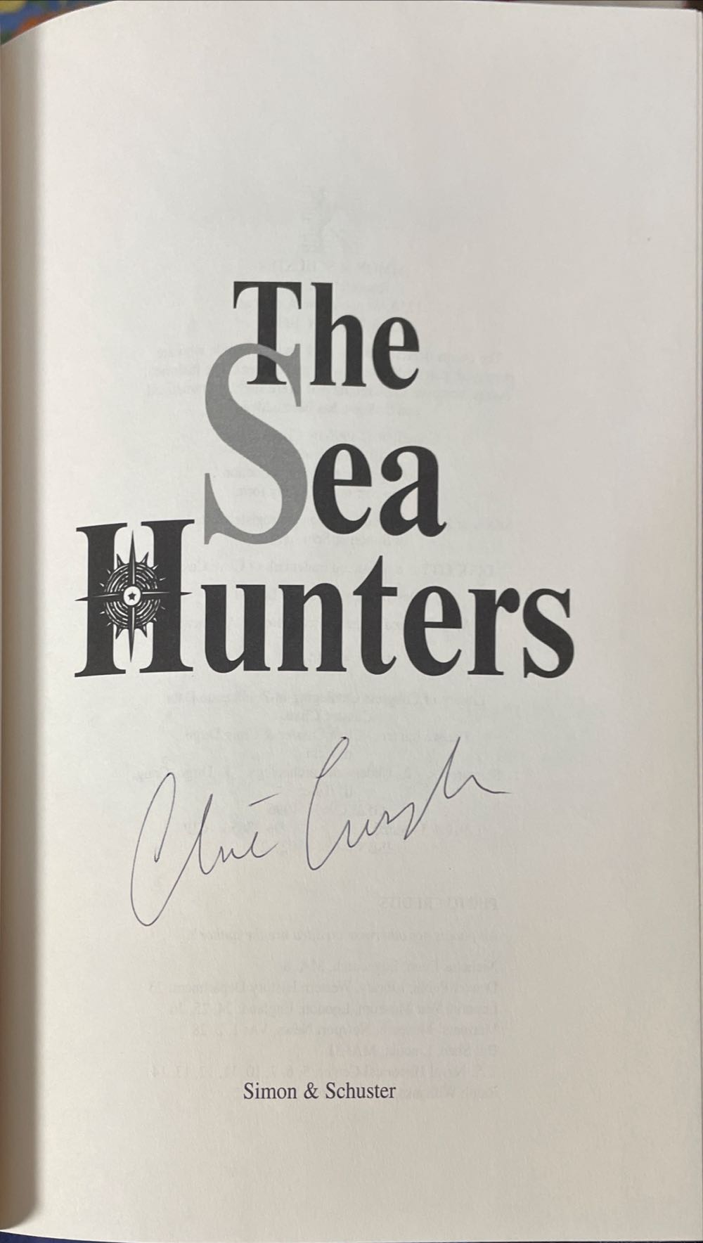 The Sea Hunters - Clive Cussler (G P Putman’s Sons - Hardcover) book collectible [Barcode 9780684830278] - Main Image 3