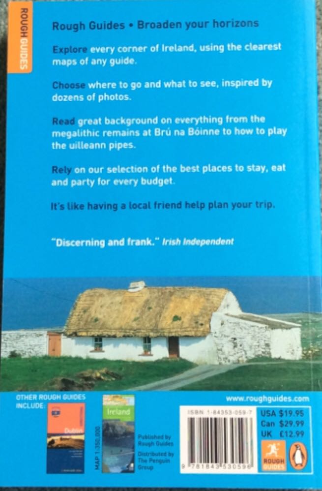 Ireland - Rough Guides (Rough Guides) book collectible - Main Image 2