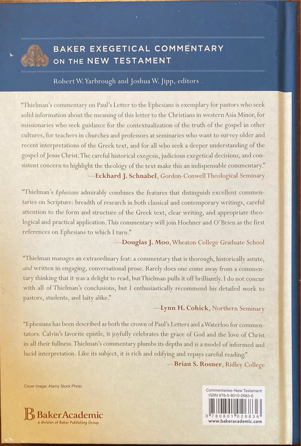 Ephesians - Frank Thielman (Baker Academic) book collectible [Barcode 9780801026836] - Main Image 2