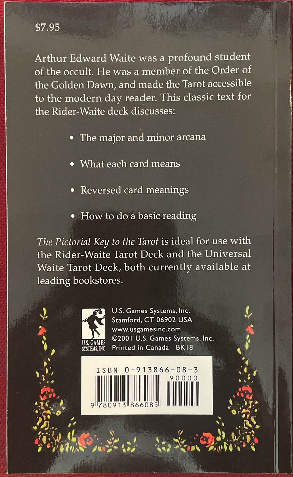 Pictorial Key To The Tarot, The - Arthur Edward Waite (Harper & Row - Paperback) book collectible [Barcode 9780913866085] - Main Image 2