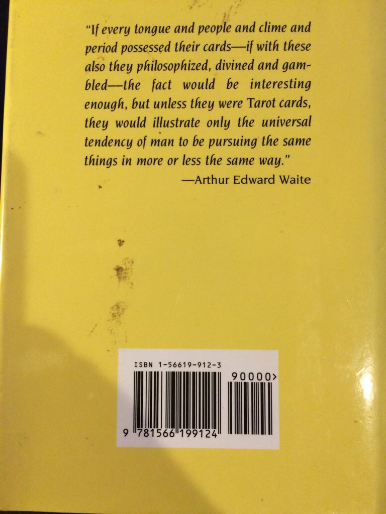 The Pictorial Key To The Tarot - Edward Waite book collectible [Barcode 9781566199124] - Main Image 2