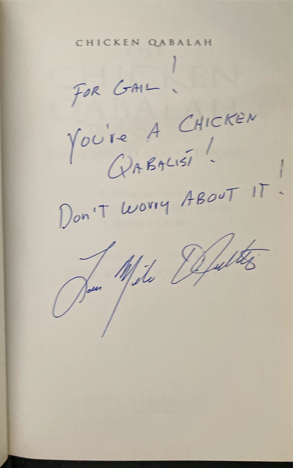 The Chicken Qabalah - Lon Milo DuQuette (Weiserbooks - Trade Paperback) book collectible [Barcode 9781578632152] - Main Image 2