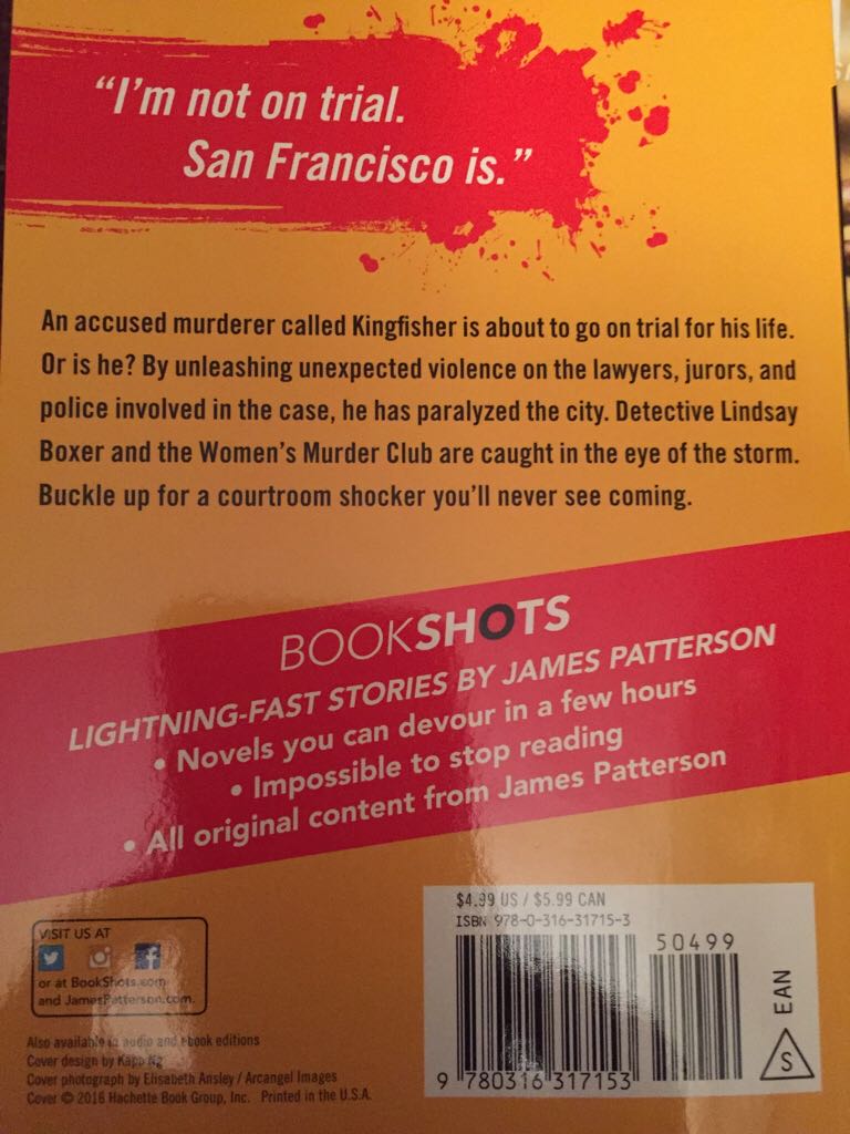 The Trial (Bookshot) - James Patterson (Little Brown - Paperback) book collectible [Barcode 9780316317153] - Main Image 2
