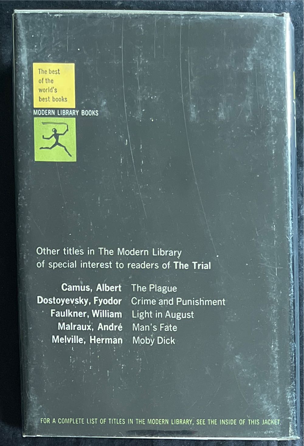 The Trial - Franz Kafka (Alfred A. Knopf - Hardcover) book collectible [Barcode 9780679409946] - Main Image 2