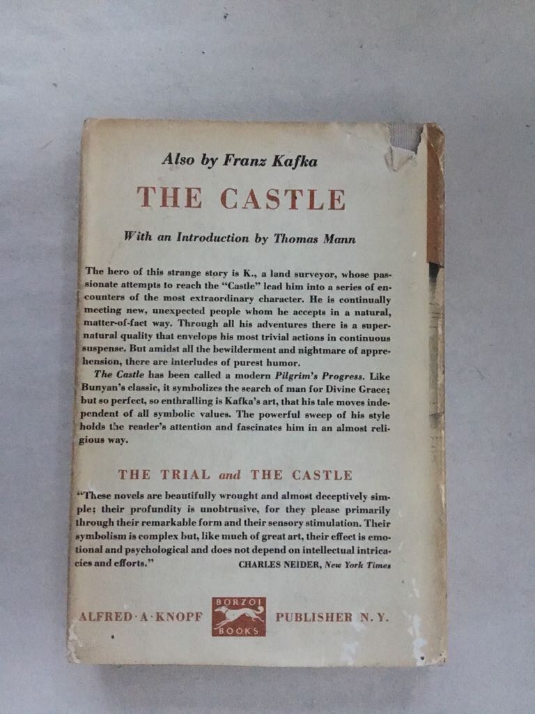 The Trial  (New York; Alfred A. Knopf) book collectible - Main Image 2