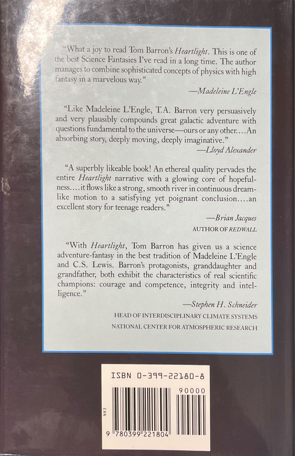 Heartlight - T. A. Barron (Philomel Books - Hardcover) book collectible [Barcode 9780399221804] - Main Image 2
