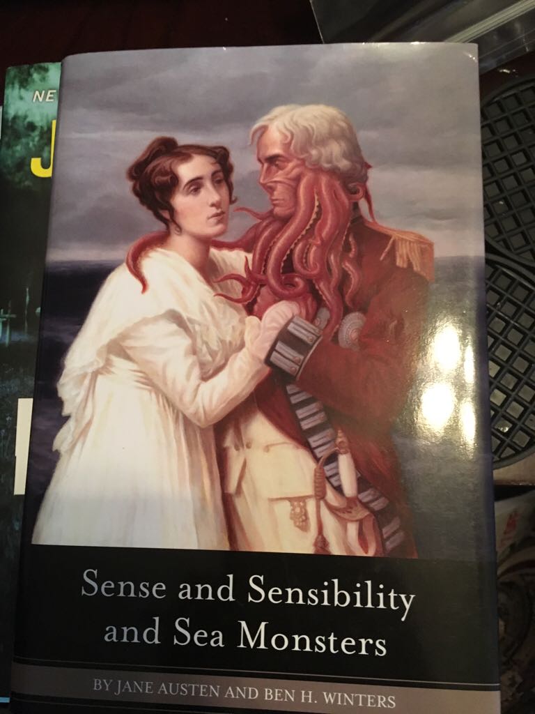 Sense and Sensibility and Sea Monsters - Jane Austin (Quirk Books - Hardcover) book collectible [Barcode 9781615236237] - Main Image 1