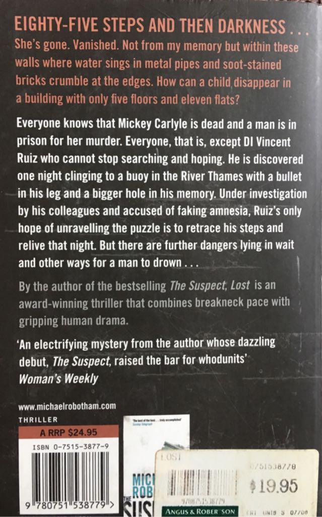 Lost  (Time Warner Books - Paperback) book collectible [Barcode 9780751538779] - Main Image 2