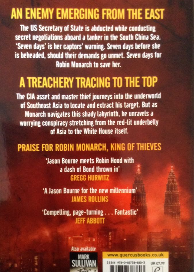 Outlaw - Mark Sullivan book collectible [Barcode 9780857388803] - Main Image 2