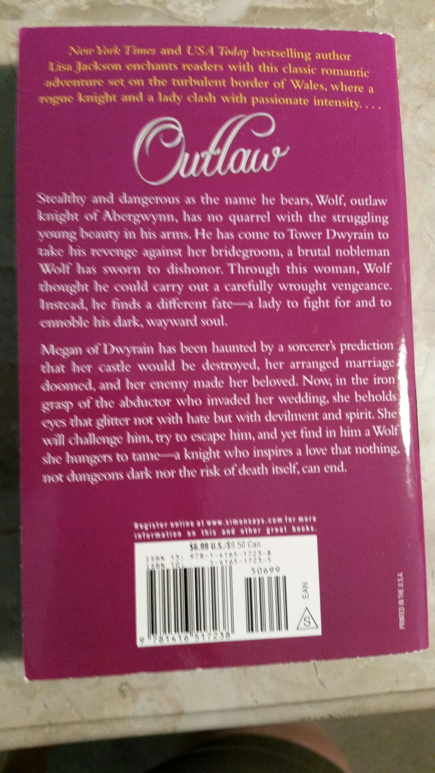 Outlaw - Lisa Jackson (- Paperback) book collectible - Main Image 2