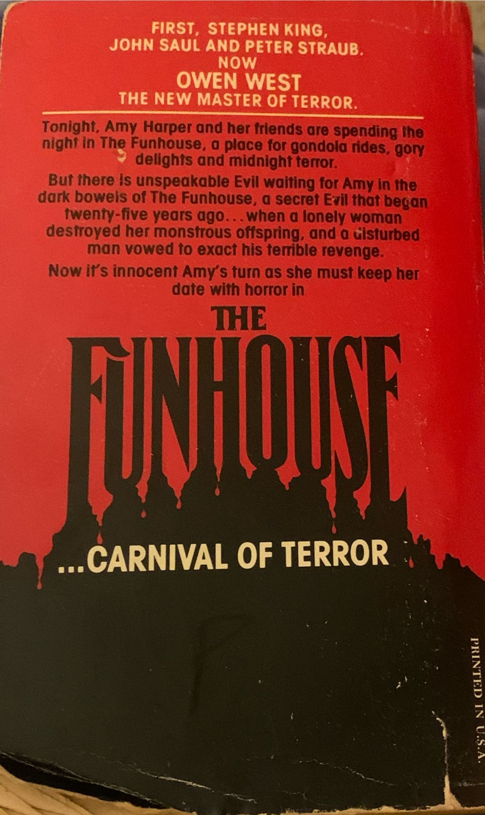 The Funhouse - Owen West (MCA Publishing - Paperback) book collectible - Main Image 2
