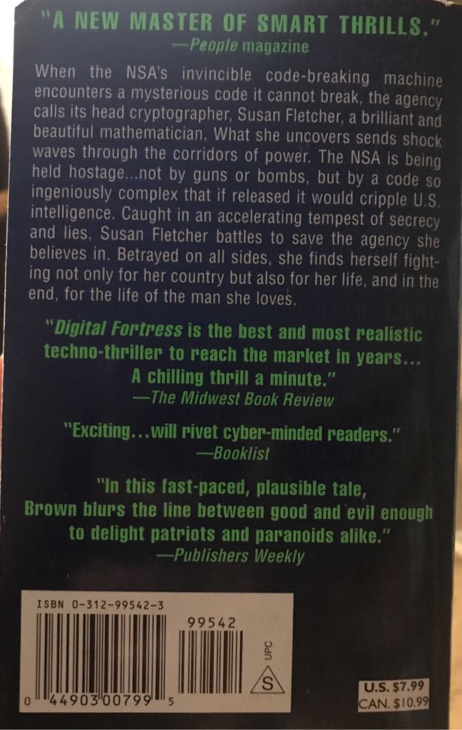 Digital Fortress  book collectible - Main Image 2